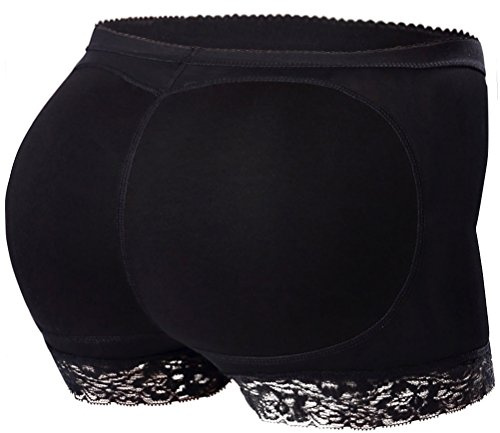 Everbellus Womens B07bxl Boxer Shorts, Black, XL UK