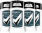 Degree Men UltraClear Antiperspirant Deodorant Black + White 72-Hour Sweat & Odor Protection Antiperspirant For Men With MotionSense Technology 2.7 Ounce (Pack of 4)