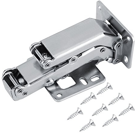 170 Grad Schrank Türscharnier große Winkel Küche Schrank Tür hydraulische Scharniere mit 8 Befestigungsschrauben