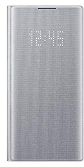 Samsung Original Galaxy Note 10 LED View Cover Case - Silver