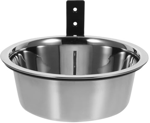 TOBBOMEY Gamelle Chien Surélevée Bol Alimentaire Pratique en Acier Inoxydable Surface Lisse et Design Contemporain Garantissant Confort et Hygiène pour Chiens