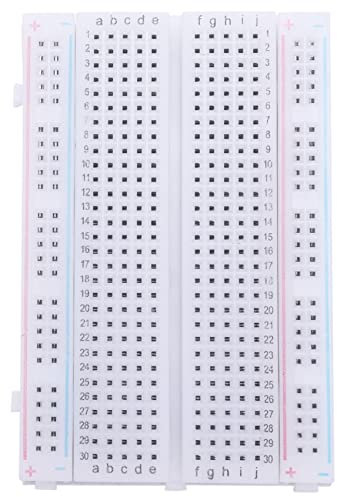 Agmoctz Breadboard Experiment Board Breadboard 400 Contacts
