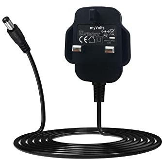 MyVolts 6V power supply adaptor compatible with Roberts RD-59 DAB Radio - UK plug