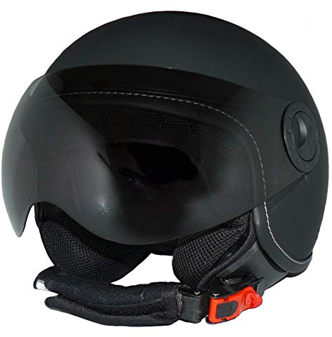protectWEAR Jethelm Motorradhelm mit Visier H730-MS-XL
