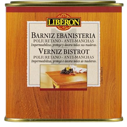 Libéron Barniz Ebanistería Incoloro Satinado 0.5 L