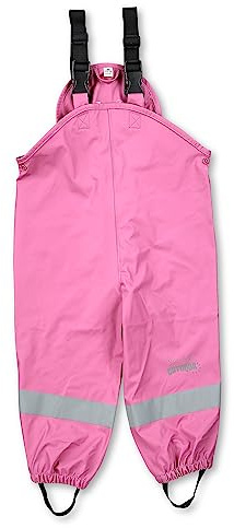 Sterntaler Unlined Rain Pants Pantalones de lluvia sin forro, Pink, 80 Unisex niños