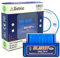 Allstric® OBD2 Bluetooth Scanner. Mini ELM327 Car Diagnostic Tool for All Cars. OBD Scanner and OBD2 Code Reader with ELM327 Bluetooth. Car Fault Code Reader and Reset with Diagnostic Tool and CD.