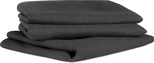 normani Bezüge für Palettenkissen - für 2-teilige und 3-teilige Palettenpolster - wasserabweisendes oder wasserdichtes Material verfügbar Wasserdicht Anthrazit 2-Teilig 80 cm × 120 cm + 42 cm × 60 cm