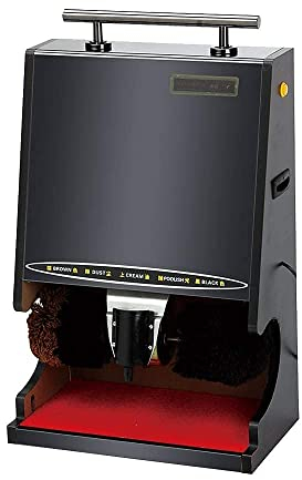 YANYUESHOP Cireuse à Chaussures Automatique Nettoyeur de Semelles, Cireuse à Chaussures, Cireuse à Chaussures de Luxe Haut de Gamme pour la Maison Cireuse à Chaussures électrique (B) (D)