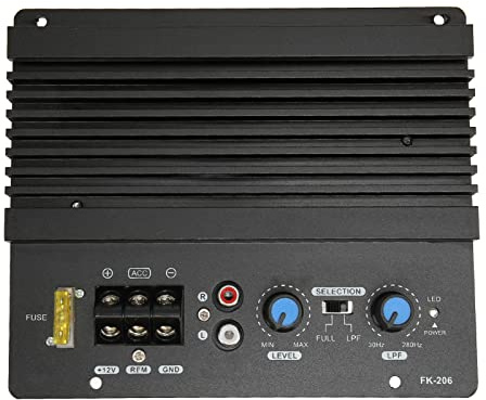 Digitalt Förstärkarkort,Aluminiumlegering Audio Stereo AMP Högeffekt Digital Subwoofer Effektförstärkarkort 3D Stereo 25A för Hemmabio DIY-högtalare