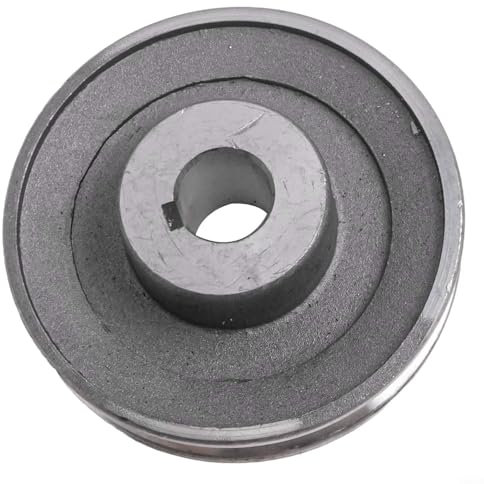 Aluminium-Riemenscheibe, Einzelrille für Riemen vom Typ A, für Luftkompressoren (97 x 19)