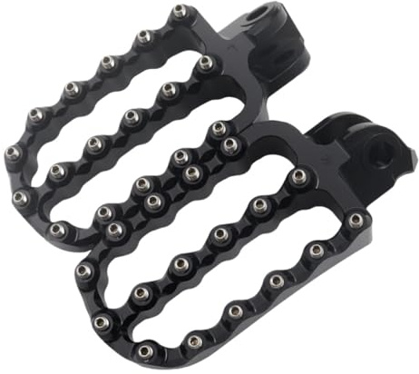 Fotstöd Motorcykel CNC Fotstöd, kompatibel med KTM 390, 690, 790, 890, 950, 990, 1090, 1290 Adventure S/R, SMC/R, SMT, SMR (2002-2022)(Svart)