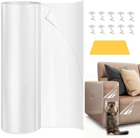 Xeticey Cat Anti Scratch Tape, Sofa Protector from Pets Stop Scratching
