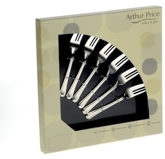 Arthur Price Classic Dubarry Set of 6 Pastry Forks