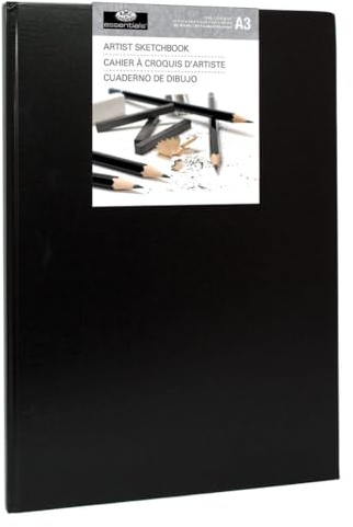 Royal & Langnickel 11.6 x 16.5 inch Hardbound Sketch Book (80 Sheets)