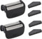 Ersatzkopf und Schneidklinge kompatibel mit Remington SPF-PF F4,PF7400 und PF7500 Rasierer, Schwarz, 2 Packungen