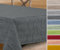Wachstuchtischdecke rund oval eckig, Georginias Tischdecke abwischbar, Farbe und Größe wählbar (Oval 140 x 200 cm Anthrazit)
