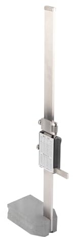 Haofy Jauge de Hauteur électronique à Affichage Numérique pour la Mesure du Traitement Mécanique Jauge de Hauteur du Travail du Bois en Acier Inoxydable pour les Amateurs D'outils et les