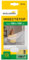Schellenberg 50710 Moustiquaire fenêtre recoupable aux dimensions souhaitées, avec ruban auto-aggripant de fixation et cutter, 100 x 100 cm, blanc