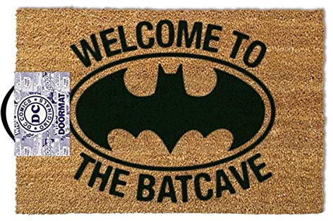 Versa Pyramid International Bienvenido a la Estera de Puerta de Batman Batcave, GP85021