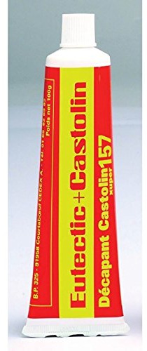 Sverniciatore xuper157 – per saldatura stagno – in gel traslucido da 100 g – Castolin 1570100p