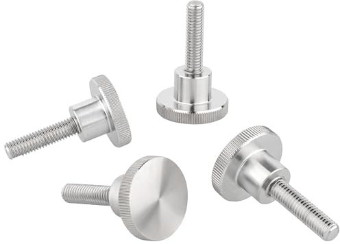 Ottertools - Rändelschraube DIN 464 | Gewinde: M4x30 mm | Edelstahl | 4 Stück