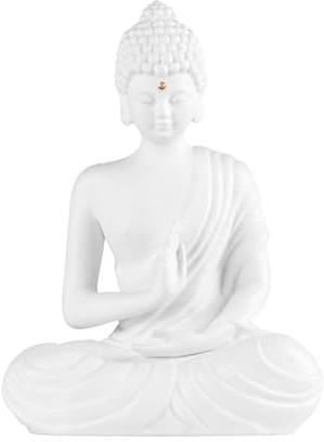 Räder Buddha Figur sitzend groß