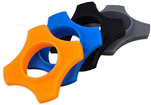 4 pezzi microfono in silicone anti rotolo, anti-caduta per microfono KTV, anello di protezione per sala conferenze, interviste di notizie