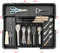 hssopa Besteckkasten,Schubladen Organizer,Besteckkasten für Schubladen,Küchen Organizer,Verstellbarer Besteckkasten Erweiterbar auf 56 cm Breite (schwarz, messerblock)