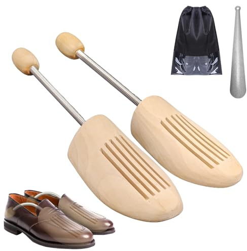 VIVEBEI Wooden Shoe Tree, Maintain Holder Shape Shoe Trees for Men and Women