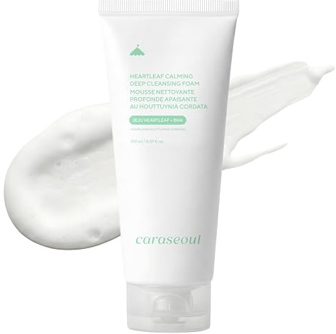 caraseoul Heartleaf Espuma Limpiadora Facial Hidratante