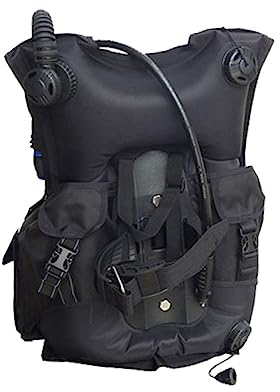 Bombola subacquea per subacqueo Regolatore di stile libero, giubbotto di regolazione dell'assetto da immersione Accessori da immersione regolabili gonfiabili controllati da BCD ， Attrezzatura da immer