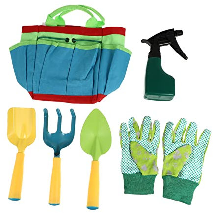 DIKACA Set De Herramientas De Jardinería para 6 Herramientas Palas para De Jardinería Antideslizante