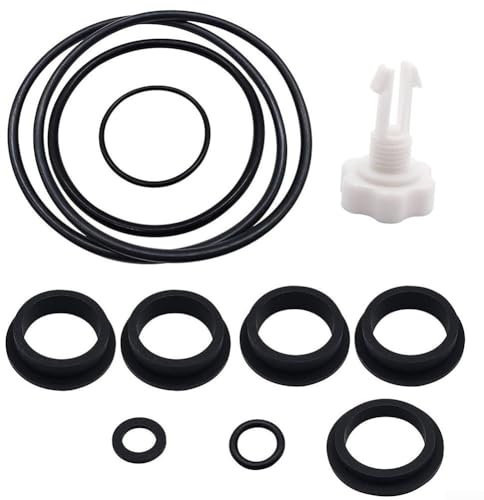 Sand Filter Pump Replacement Parts Set - O-Ring Kit with Air Release Valve for Pool Equipment Maintenance - Compatible with Various Models - Easy Installation - 25013