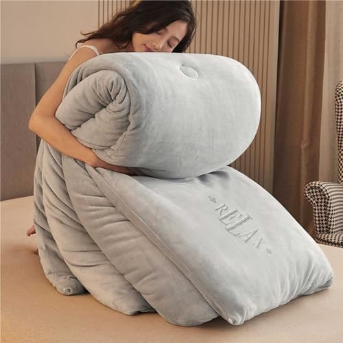YSZBD Edredones De Terciopelo Grueso Edredon Cama 150/180 Invierno Gordo EdredóN Grueso De Invierno Manta EdredóN Cama Edredon De Invierno CáLido(#2,150x200cm-2.5kg)