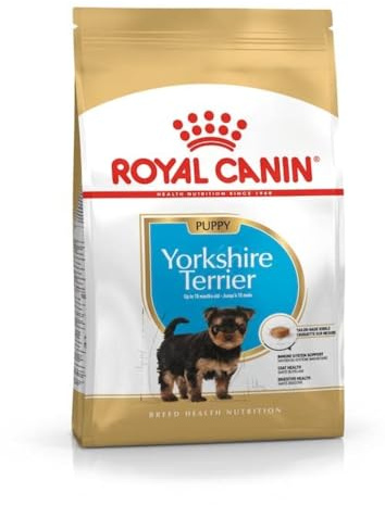 Royal Canin Yorkshire Terrier Puppy | 500 g | Trockenfutter für Yorkshire Terrier Welpen bis zum 10. Monat | Zur Unterstützung des Immunsystems | Für schönes Fell und gute Zähne