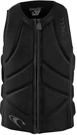 O'Neill Wetsuits Men's Slasher Comp Life Vest, Black, Medium