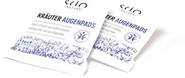 SCIO Kräuter-AugenPads BDIH Tray, 15 Stück