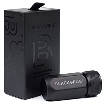 Blackwing One-Step Long Point Sharpener, German Steel Blade, Creates Sharp Long Curved Point, Easy to Use, Black, Pack of 1