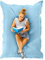 Green Bean© Outdoor Sitzsack XXL 140x180cm 380 Liter Kinder & Erwachsene Bean Bag EPS Perlen Füllung Riesensitzsack Groß Liegekissen Waschbar Wetterfest Lounge Sitzkissen Bodenkissen Pastell Hellblau