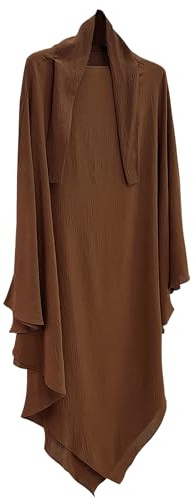 Women Islamic Breathable Soft Hijab Muslim Prayer Hijab Half-body Cover Dubai Long Scarf