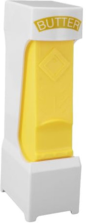 SIXRUN Cortador de Mantequilla en Barra, ABS y Acero Inoxidable, Dispensador de Queso y Mantequilla con un Clic, Cortador con Hoja de Acero Inoxidable para Hacer Panes y Pasteles