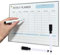 Belegao Weekly Planner Whiteboard Magnetic, A4 to Do List for Fridge with Marker Pen Dry Wipe Daily Tasks Organiser Meal Planner for Home and Office Schedule, Meal, Productivity, Study, Work
