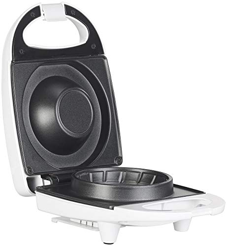 Rosenstein & Söhne Eiswaffel Maker: Waffeleisen für 1 Eiswaffel-Schälchen, antihaft-beschichtet, 520 Watt (Hörncheneisen, Eiswaffeln Waffeleisen, Eismaschine)