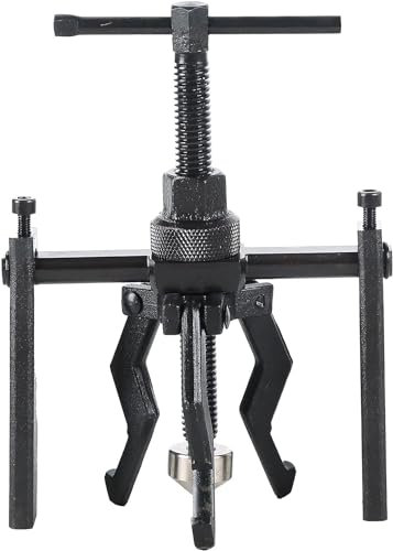 DASBET 3 Jaw Inner Bearing Puller Set | Blind Bearing Puller Set Bushing Gear Extractor Wheel Bearing Puller Automotive Kit Heavy Duty 3 Jaw Pilot Bearing Puller for Motorcycle, Car, and SUV