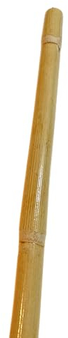 TEKKA BUDO Escrima Stock Vollkontakt - Rattan 65 cm - Ungeschältes Holz mit Außenschale - Kali Arnis Stick - Sehr stabil