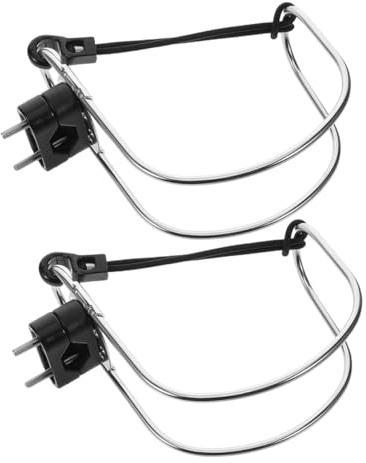 Cabilock 2 Piezas Soporte Aro Salvavidas Acero Inoxidable Marino Resistente para Yates y Barcos Despliegue Rápido Duradero y Funcional para Seguridad Náutica