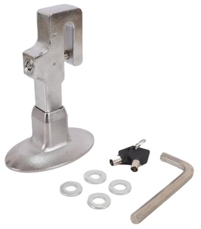 Alide Blocco Pedale Frizione, Dispositivo Antifurto Universale, Blocco Freno Con 2 Chiavi Per Auto, Camion, Furgone, Roulotte, Camper