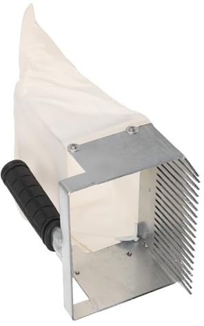 POPETPOP Raccoglitore Manuale per Mirtilli con Pettine Denti Strumento Leggero e Resistente per Raccolta Rapida e Delicata di Piccoli Frutti Design Ergonomico per Giardinaggio e Raccolta