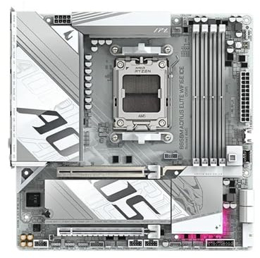 motherboards Fit For GIGABYTE B850M AORUS ELITE WIFI6E ICE Micro-ATX AMD B850 DDR5 192GB 8200 (OC) MHz M.2 Socket AM5 Motherboard